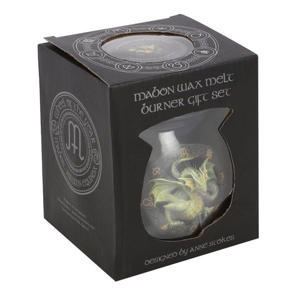 Serano Mabon Wax Melt Burner Gift Set by Anne Stokes