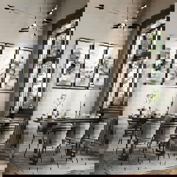 Framed Pictures For Living Room | Set of 3 wall art prints