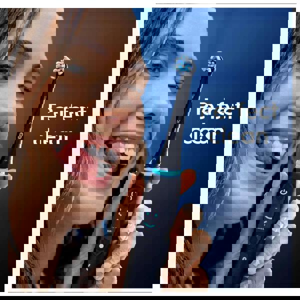 Oral-B iO Replacement Heads Gentle Clean White 4 Pack - Additional 8