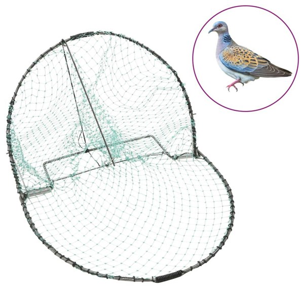 Berkfield Bird Trap Green 40 cm Steel