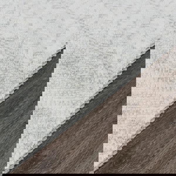 Livabliss Monaco-Geometric Grey Ivory Rug