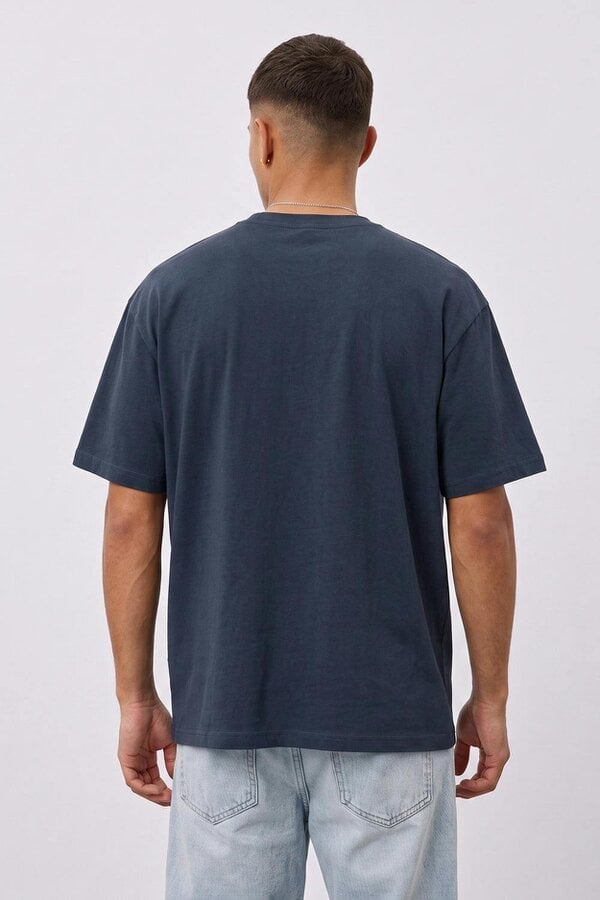London Attitude Retro Graphic Oversized Heavyweight Streetwear T-Shirt