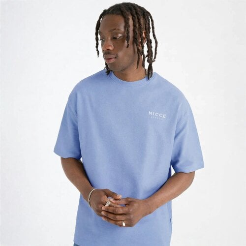 Nicce 3 Pack Mens Cotton T-Shirts Short Sleeve with Casual Logo Top FLAVUR