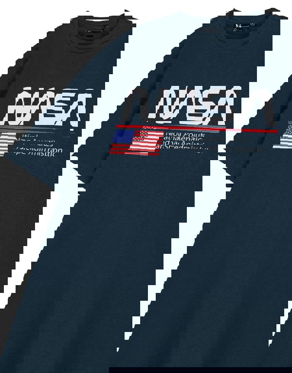 NASA Unisex Blue Space Short Sleeved T-Shirt