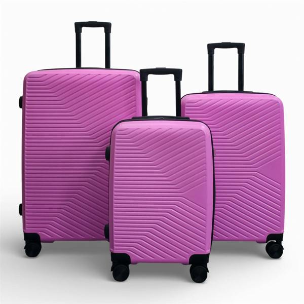 Infinity Luggage Hardshell Suitcase Set Robust 8 Wheel Luggage Cabin Case Bag