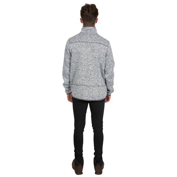 Trespass Mens Bingham Fleece Jacket - Grey Marl