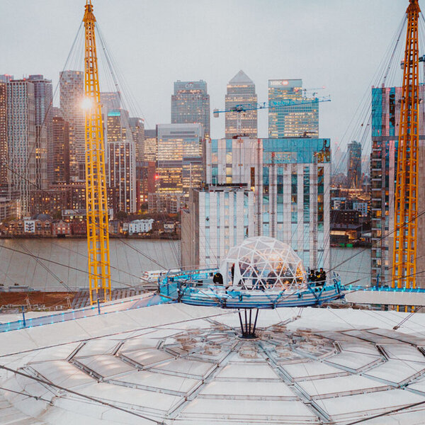 Christmas at Up at The O2 - Snow Globe Climb for Two