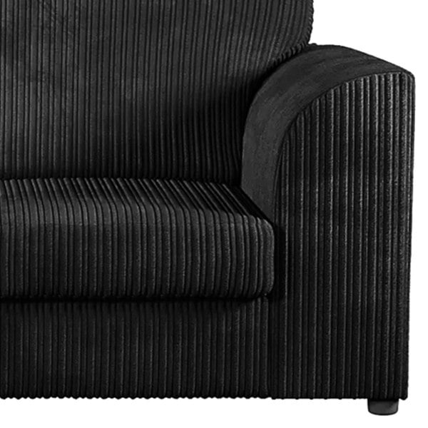 Luxor Full Jumbo Cord 3 Piece Suite - Full Back - 6