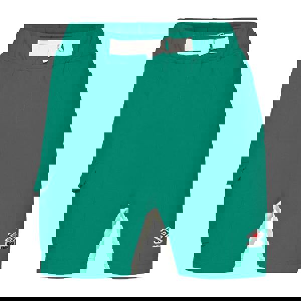 Umbro Mens Panelled Shorts - Quetzal Green/Papyrus