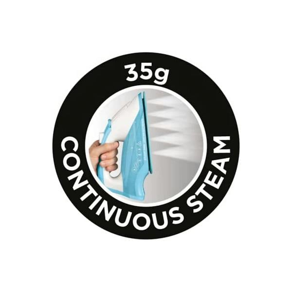 Russell Hobbs 26482 Light and Easy Brights Steam Iron 2400W, 0.24L Water Tank