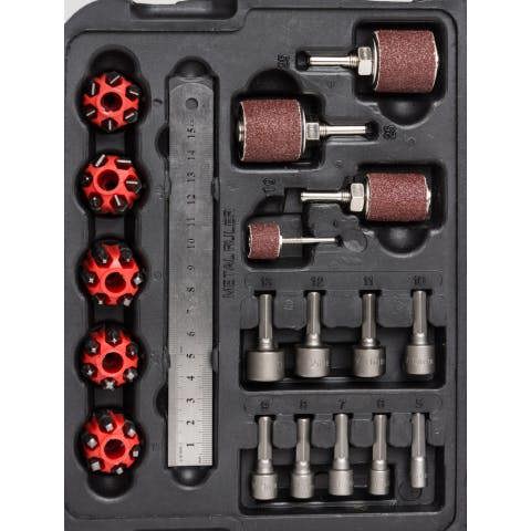 Mylek Drill Bit Set 118 Piece DIY HSS Titanium For Steel, Metal, Wood, Plastic, Screwdriver
