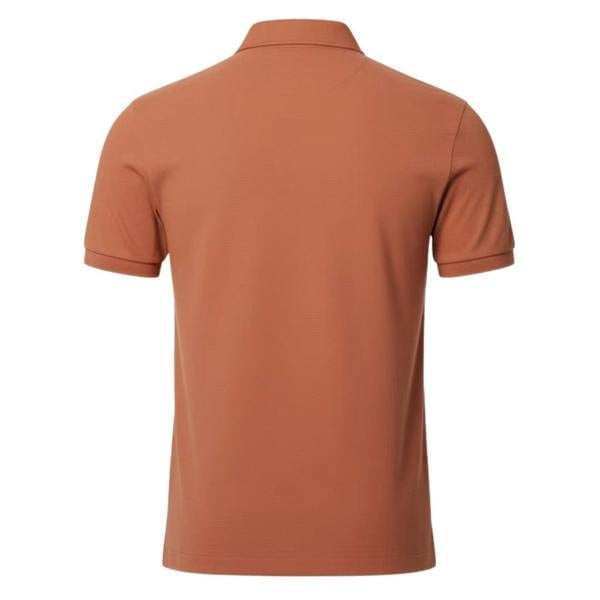 Lacoste Classic Fit Original L12.12 Terracotta Brown Polo Shirt M