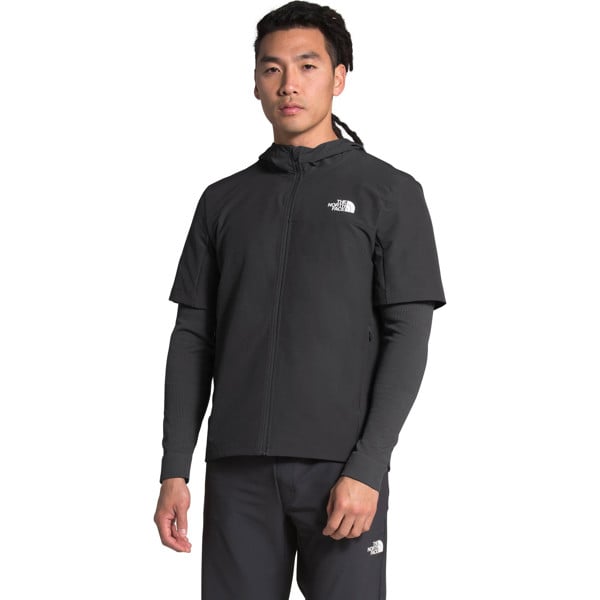 The North Face Teknitcal Full Zip TNF Layer Hooded Jacket - Black