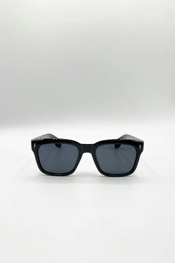 SVNX Square Sunglasses in Black