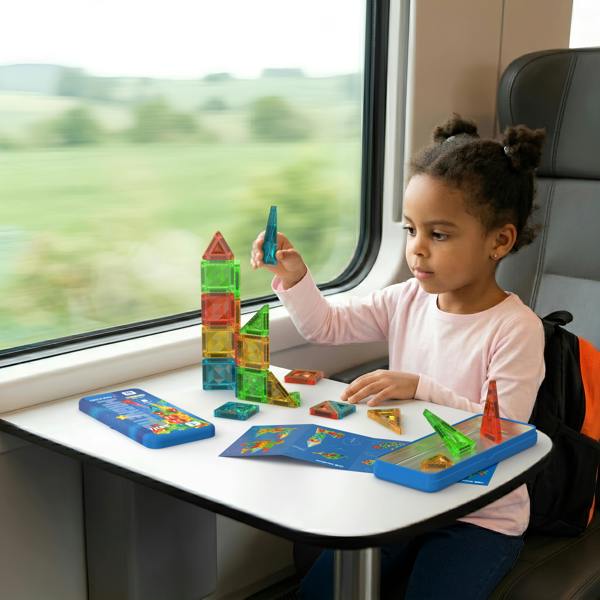 Geomag Magnetic Tiles Mini Travel Set 26 Pieces