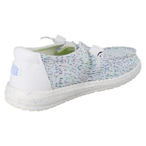 HEYDUDE Ladies Hey Dude Shoes Wendy Stretch Speckle