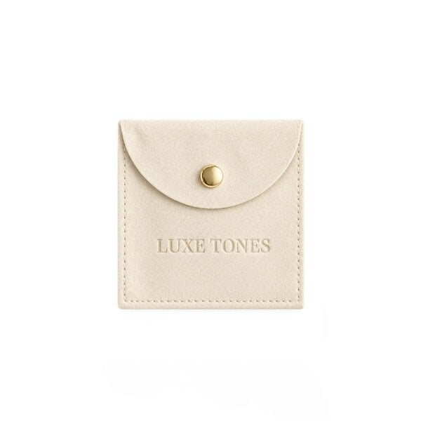 Luxe Tones Suede Jewellery Pouch