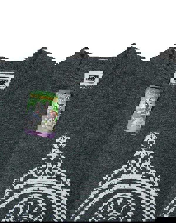 Hotel Transylvania Womens Grey Logo Short Sleeved T-Shirt