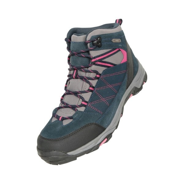 Mountain Warehouse Womens/Ladies Rapid Suede Waterproof Walking Boots - Navy