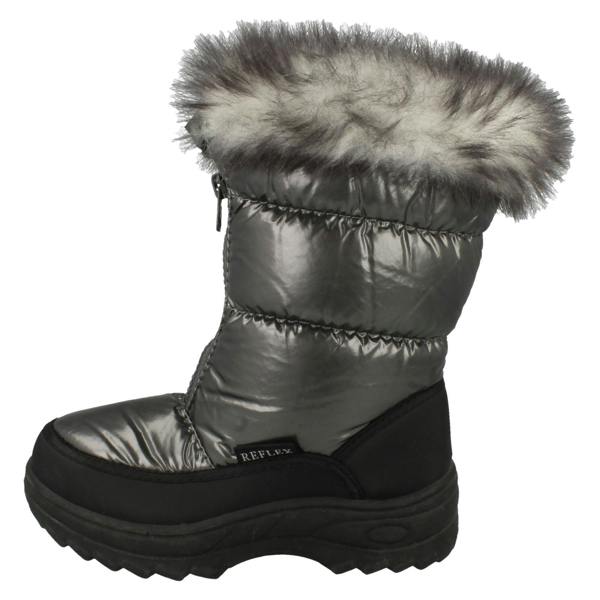 Spot On Girls Spot On Fur Lined Snow Boots