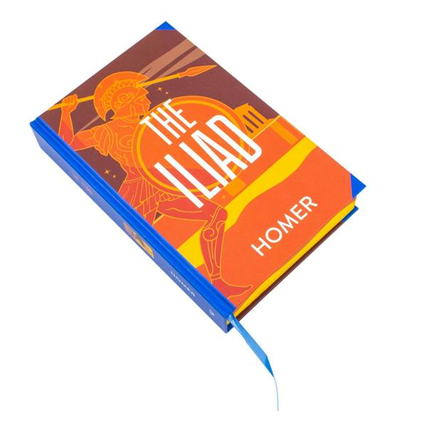 The Iliad by Homer (Deluxe Hardback Sprayed Edge Edition)