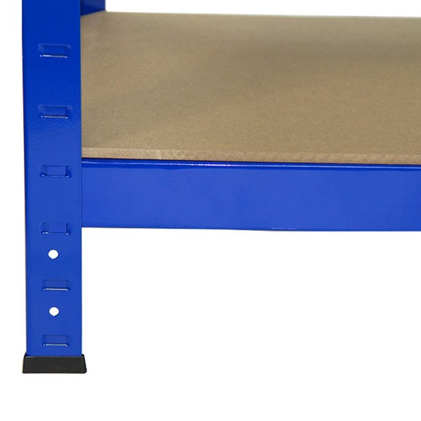 Monster Racking T-Rax Heavy Duty Shelving Units - Blue 75cm W, 30cm D, Set of 2