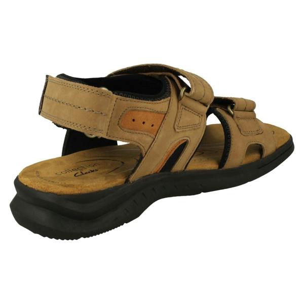 Clarks Mens Clarks Ultimate Comfort Adjustable Sandals Hapsford Trail