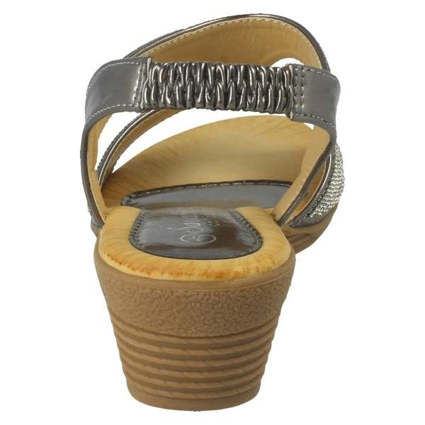 Savannah Ladies Savannah Wedge Heeled Sandals F12131