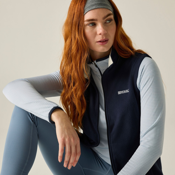 Regatta Great Outdoors Women's Outdoor Classics Sweetness II Bodywarmer - Navy/Polar Bear