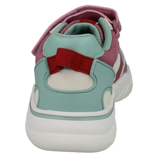 Clarks Kids Clarks Casual Colourblock Trainers Feather Pace