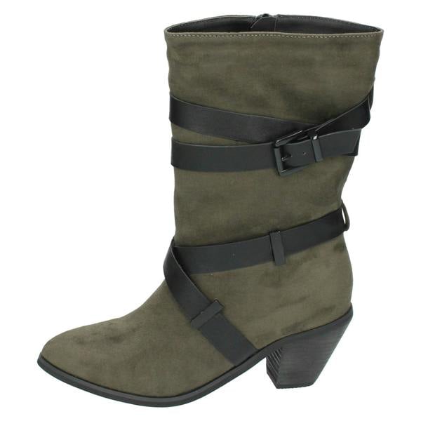 Spot On Ladies Spot On Mid Calf Boots