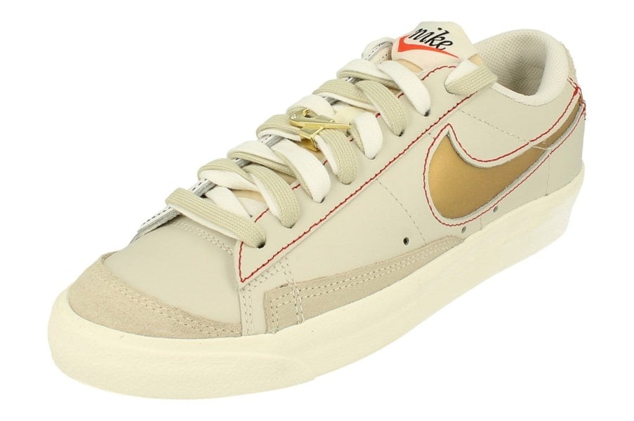 Nike Blazer Low 77 PRM Mens Trainers Dh4370  002 - Light Bone Summit White 002 - Photo 0