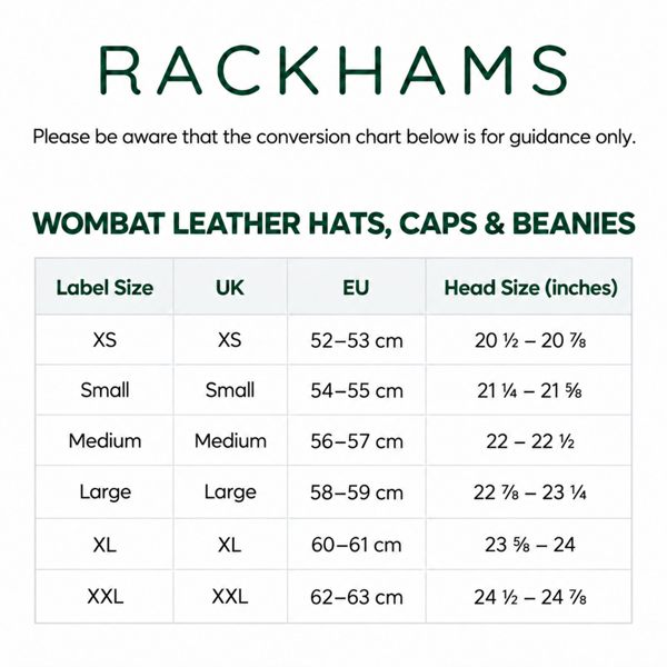 Wombat Leather Outlander Washed Canvas Hat