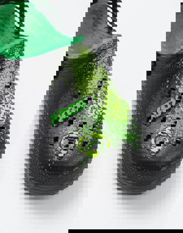 Xbox Boys Black Logo Fur Lined Clogs