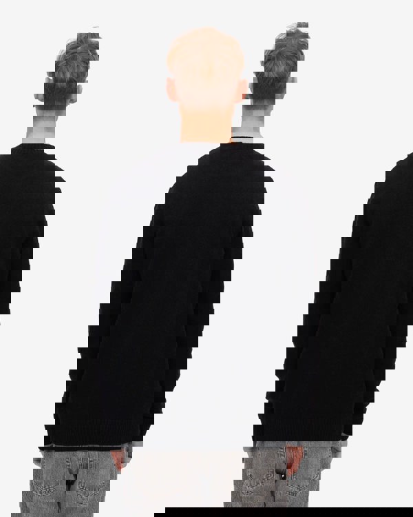 Colorful Standard Classic Merino Wool Crew Neck Jumper - Deep Black