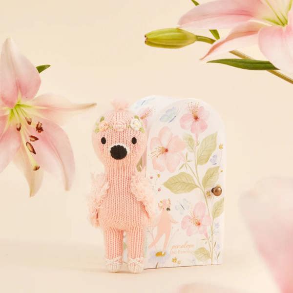 Tiny Collection - Penelope the Flamingo - in a Presentation Box