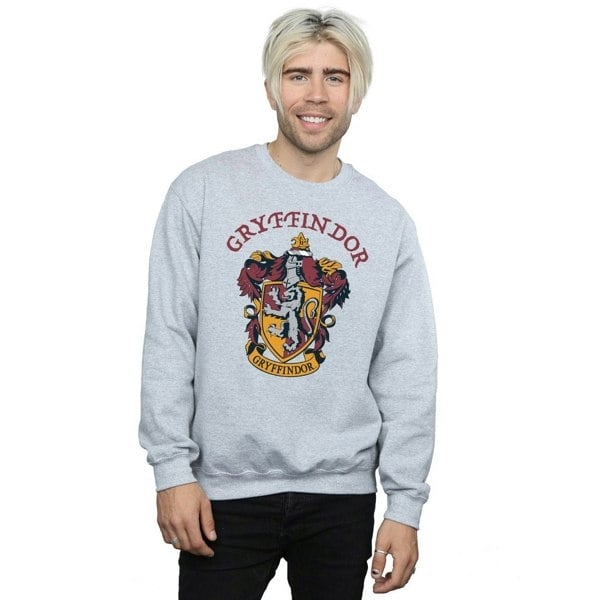 Harry Potter Mens Gryffindor Sweatshirt - Sports Grey