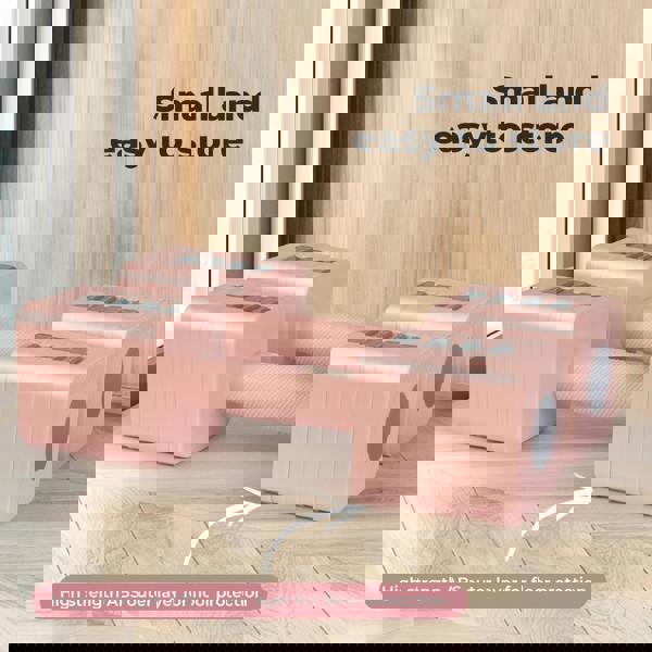 Centra Pair Adjustable Dumbbells Set 2.8KG-10KG Metal Weight Block Home Gym Pink