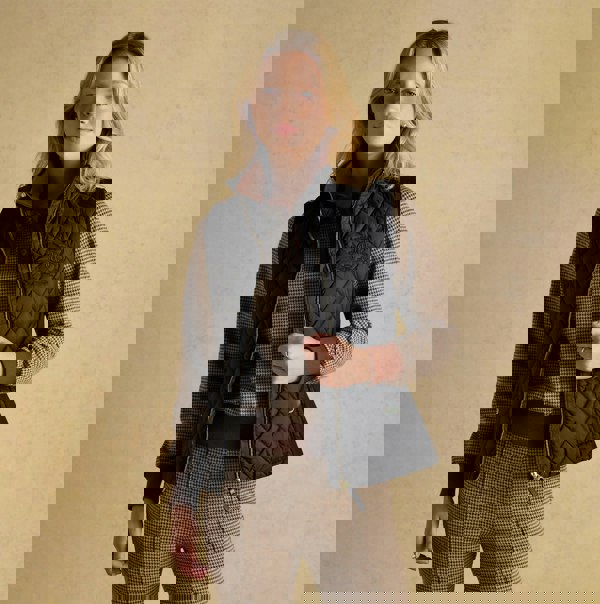 Joules BRAEMAR LUXE Womens Quilted Gilet Black