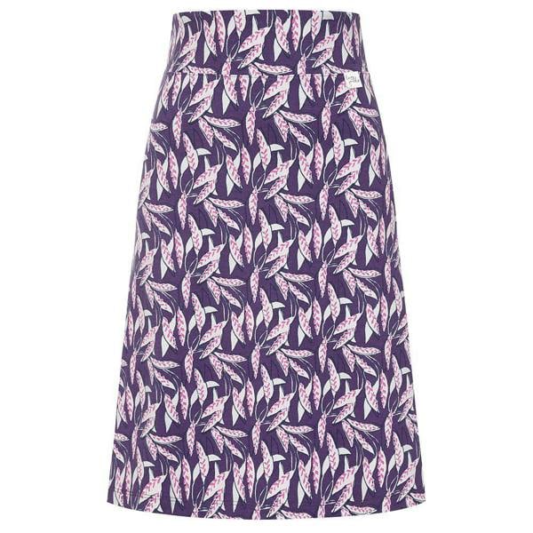 Lazy Jacks Women's Barley Jersey Skirt - Purple
