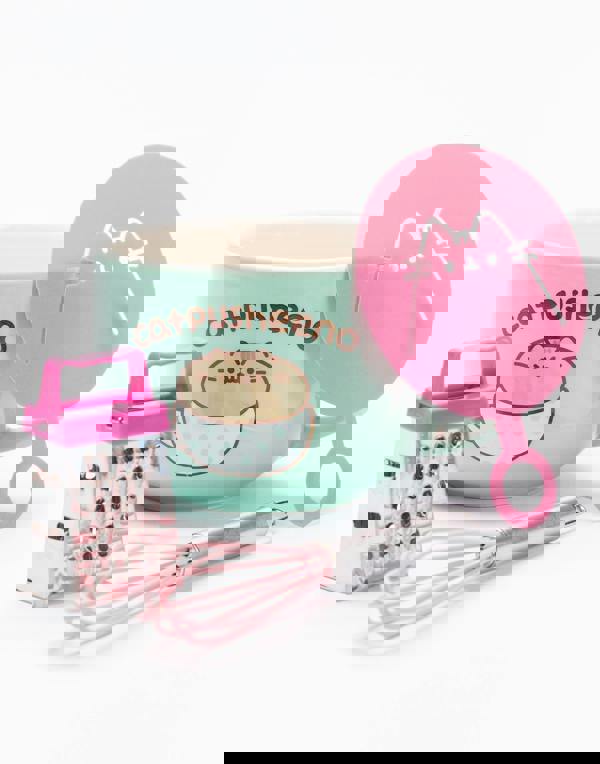 Pusheen Womens Blue Pusheen Boxed Set Large Coffee Mug (One Size)