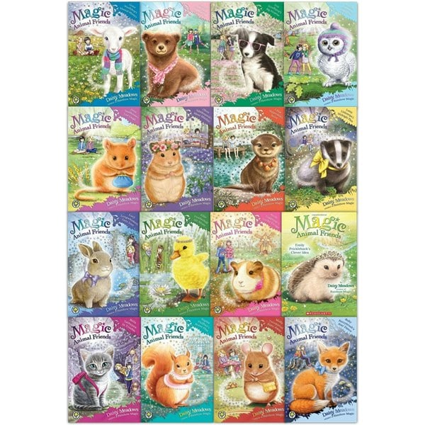 Orchard Books Magic Animal Friends Enchanted Animals Collection 16 Books Box Set by Daisy Meadows