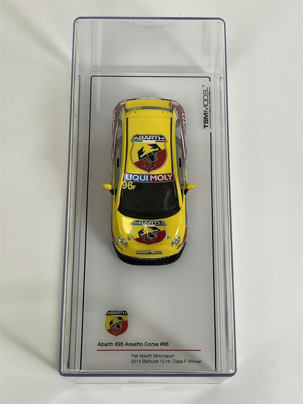 TSM Fiat Abarth 695 Assetto Corse #96 2014 Bathurst 1:43 TSM 430695