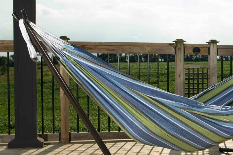 Vivere's Combo - Double Oasis Hammock with Stand (9ft)