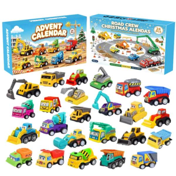 Leaper Construction Pull‑Back Cars Advent Calendar