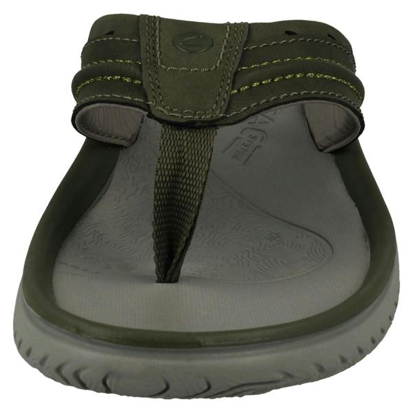 Clarks Mens Clarks TAC System Toe Post Sandals Wesley Post