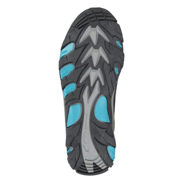Mountain Warehouse Womens Rapid Suede Waterproof Hiking Boots - Grey
