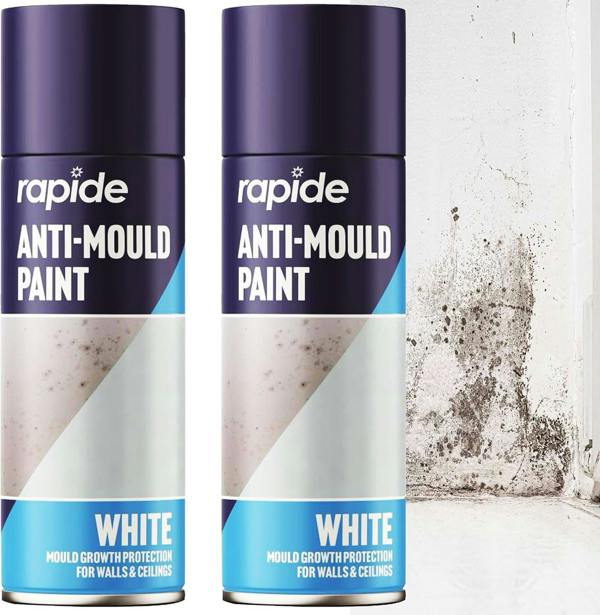 1 x Matt White Anti Mould Spray 400ml Lasting Protection For Indoor Use