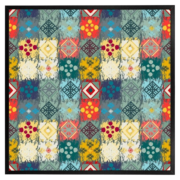 Benjamin Tate Design Tribal art boho (picture Frame)