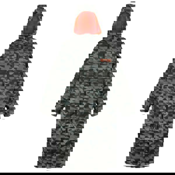 Regatta Unisex Adult Camo Changing Robe - Grey/Black